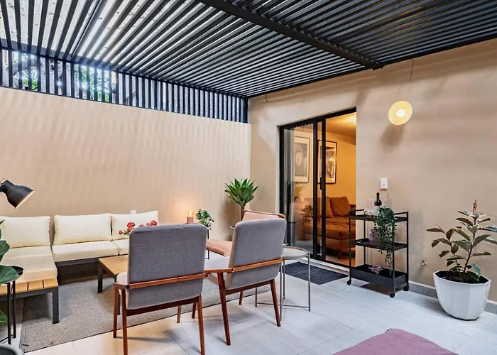 Private Terrace In Roma Norte *